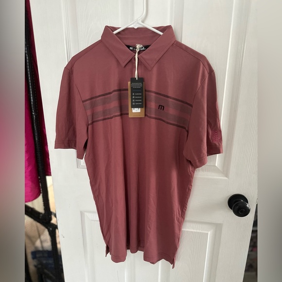 🆕 NWT - Travis Mathew - Red River Stretch Golf Polo - Picture 8 of 9